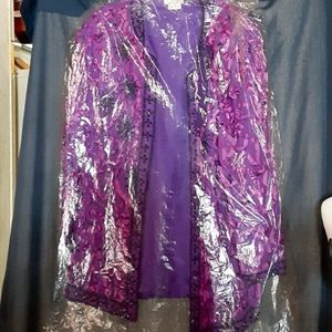 Exclusive ribbon/bead jacket